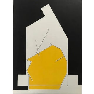Pablo Palazuelo Original Lithograph Dm08184 Derriere Le Miroir 1970 For Sale