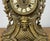 Vintage French Brass Ornate Cherub Mantel Clock For Sale - Image 5 of 13