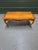 Vintage Louis XV Style Carved Walnut Marquetry & Parquetry Coffee Table For Sale - Image 12 of 12