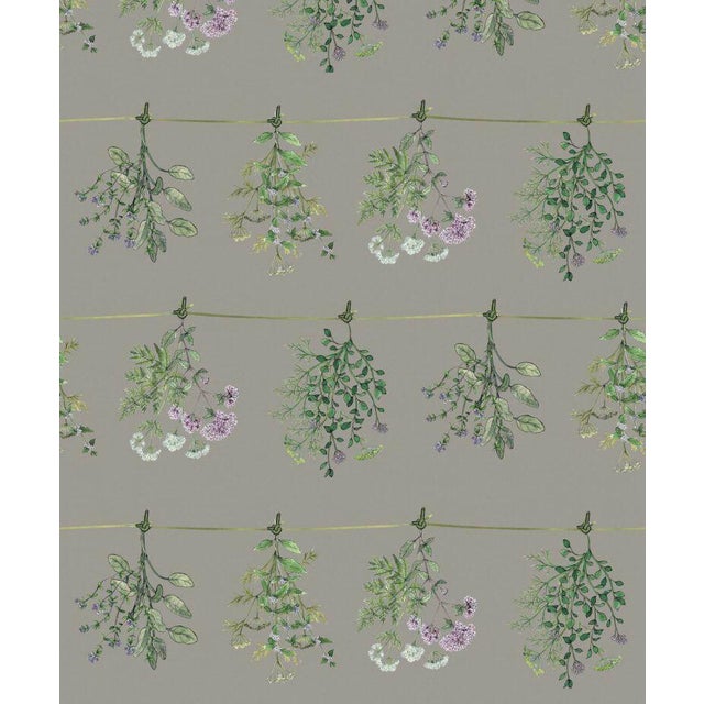 Dried Herbs Wallpaper | Chairish