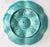 1950s Vintage French Gien Turquoise Majolica Oyster Plate For Sale - Image 5 of 7