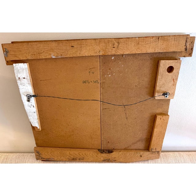 Purvis Young — Procession and Witness (Angels and Mourning), Mixed-Media Diptych For Sale - Image 10 of 18