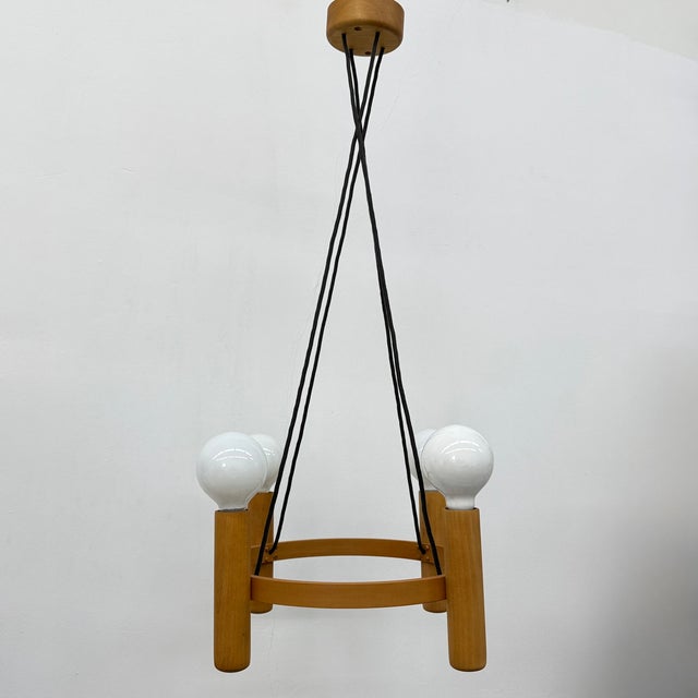 Vintage Danish Chandelier from Domus, 1970s For Sale - Image 17 of 18