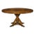 Rustic Round Walnut Dining Table For Sale