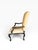 Kreiss Cream Leather Chippendale Style Armchairs – Pair For Sale - Image 9 of 15