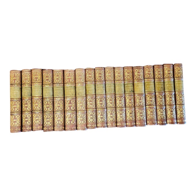 The Works of Lord Byron: With His Letters and Journals, and His Life, by Thomas Moore. Seventeen Volumes in Full Calf 1835-37. For Sale