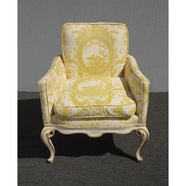 Gorgeous Chair in Good Vintage Condition. Solid and Firm. Wear is usual for its age. Please study the photos and ask...