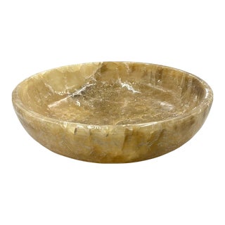 Round Onyx Bowl 12-Inch For Sale