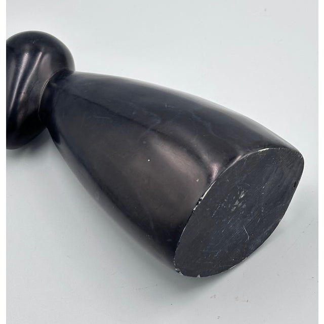 Mid-Century Modern Vintage Modernist Carved Stone Sculpture For Sale - Image 3 of 6