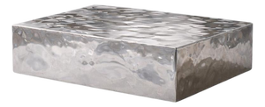 Mirage Sculptural Table in Stainless Steel by Veliento