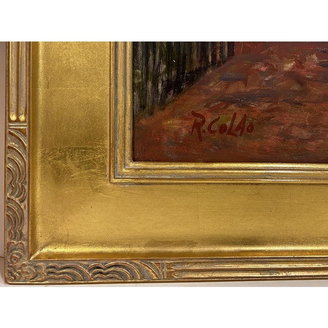 Historic Nantucket Painting Rudolph Colao 20th C. American Massachusetts Artist For Sale - Image 4 of 5