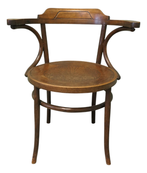 Large Roomy Bentwood Carver Chair This Is a and Charming Piece, 1900