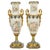 Gold 19th Century Napoleon III Sèvres Porcelain Vases, Set of 2 For Sale - Image 8 of 8