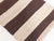 Textile Doris Leslie Blau Vintage Striped Ivory And Charcoal Hand-Knotted Wool Runner For Sale - Image 7 of 7