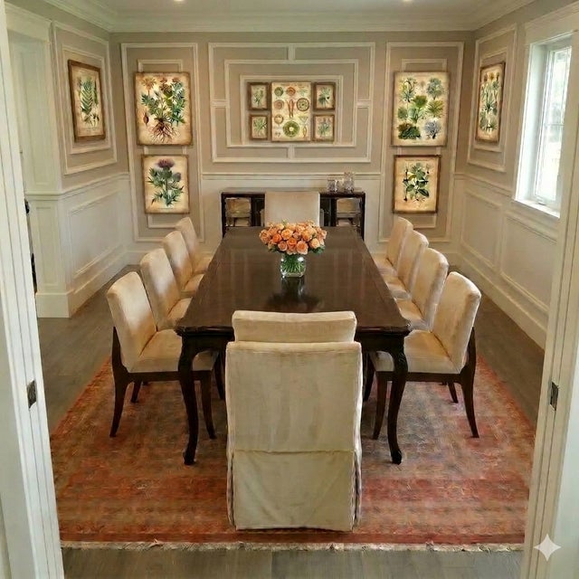 Extra Large Custom Built Dining & Conference Table Dimensions: Table ( closed ) : 130" length Table ( opened ) : 174"...