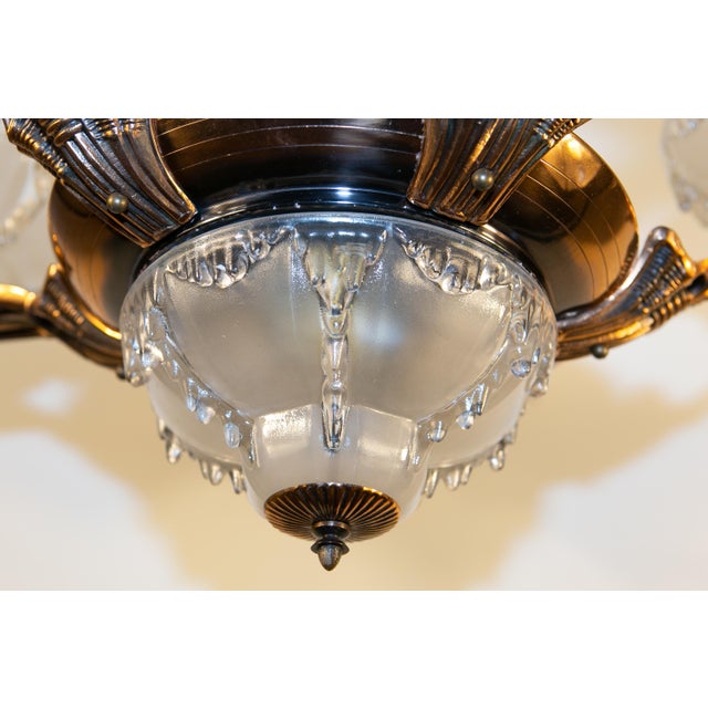 Art Deco Lamp from Ezan, France, 1930s For Sale - Image 5 of 15