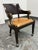 Neoclassical Maitland-Smith Neoclassical Lion Head Armchair + Casters For Sale - Image 3 of 12