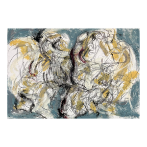 Alexander McQueen Dance 11 X 7.5 Oil Pastel on Paper