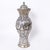 Standout vintage Moroccan urn handcrafted in terra cotta decorated in distinctive Mediterranean colors and glazed under...