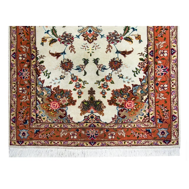 Vintage Persian Tabriz Rug For Sale - Image 13 of 16