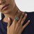 This extraordinary Victorian diamond and emerald cluster ring is a striking antique design from the 1900’s, centered by a...