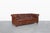 Mid-Century Modern Vintage Brown Leather Chesterfield Sofa For Sale - Image 3 of 13