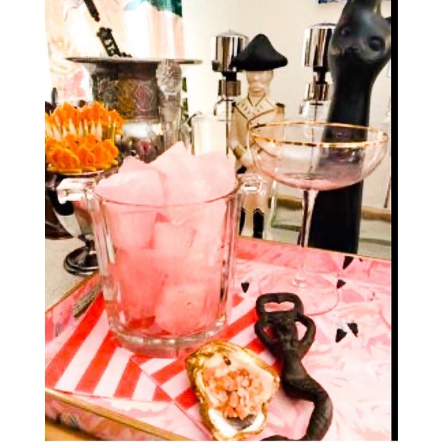 Italian 1980s Moet & Chandon Petite Ice Bucket. For Sale - Image 3 of 7