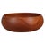 Brown Turned Teak Wood Bowl by Kay Bojesen, Denmark, 1960s For Sale - Image 8 of 8