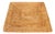 Artifacts Rattan Square Placemat in Honey Brown - 13" For Sale