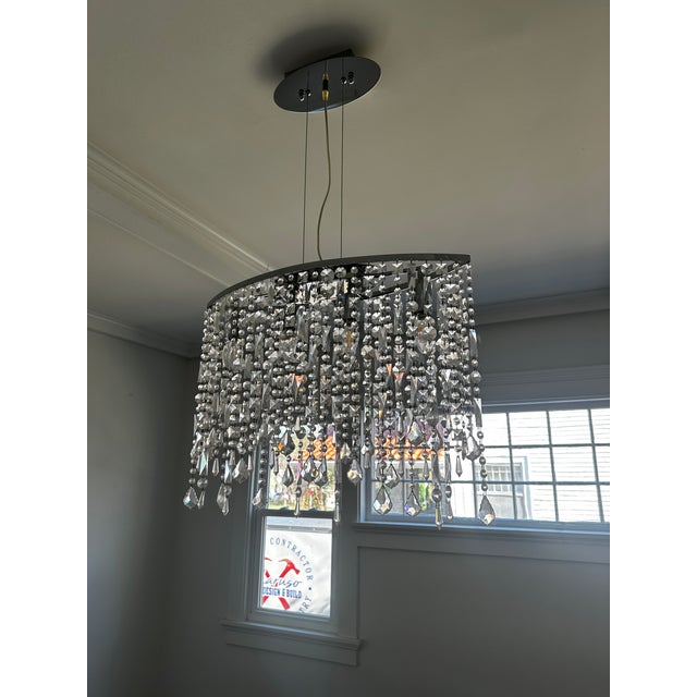 This authentic Cantoni Niagara chandelier has been a beautiful addition to our dining room. It has been showcased in a...