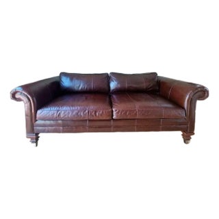 Ralph Lauren Sofa - Leather For Sale