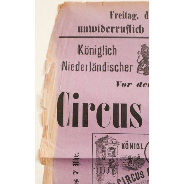 Date: 1881 Size: 11.5 x 33 inches Artist: Unknown About the Poster: This rare poster advertises a series of shows put on...