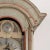 Robin's Egg Blue Antique Original Blue Painted Grandfather Clock, Sweden Dated 1844 For Sale - Image 8 of 12