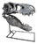Unknown, Tyrannosaurus Head Fossil for Museum, 1800s, Resin For Sale