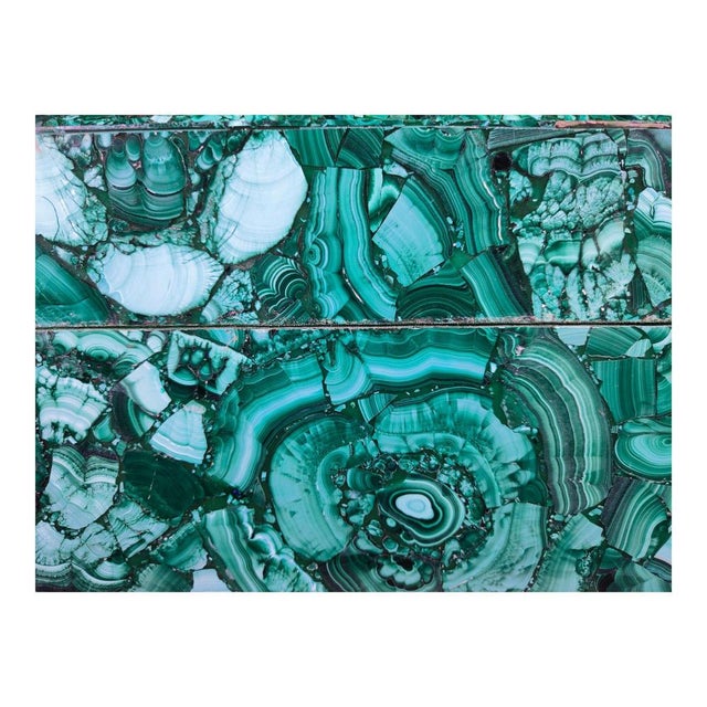 Large Mid-Century Malachite Box, 1950s For Sale - Image 10 of 14