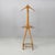 Italian mid-century modern wood and brass valet stand by Fratelli Reguitti, 1960s Floor-standing valet stand in wood and...