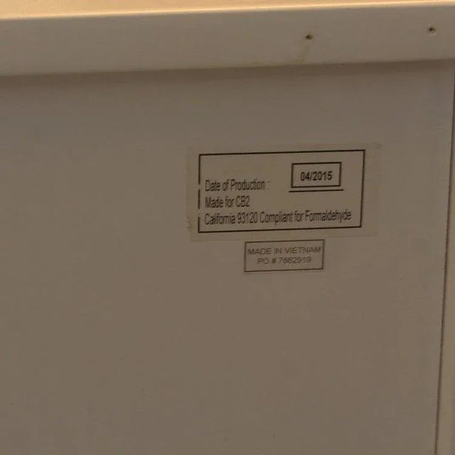 Set of 3 Cb2 Shake Tall Chest, Bookshelf and Wardrobe For Sale - Image 12 of 12