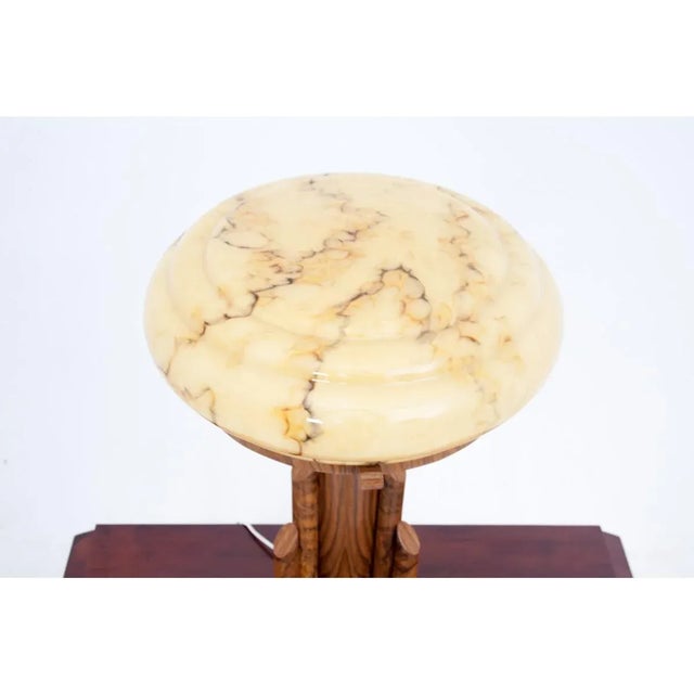 Art Deco Lamp, Poland, 1950s For Sale - Image 3 of 7