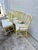 Metal 1960s Phyllis Morris for Kessler Faux Bamboo Patio Chairs - Set of 6 For Sale - Image 7 of 17
