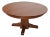 Limbert Antique Mission Oak Arts & Crafts Pedestal Extension Dining Table, Newly Refinished For Sale