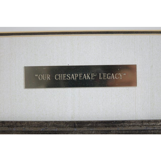 Our Chesapeake Legacy - Signed Print of Original Watercolor Painting For Sale - Image 6 of 9
