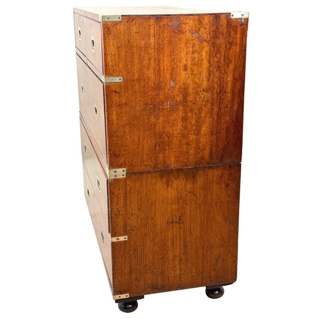 Antique Chest of Drawers in Wood, 1860 For Sale - Image 4 of 17