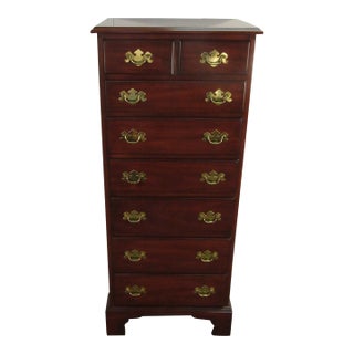 Henkel Harris Solid Cherry Lingerie Chest For Sale