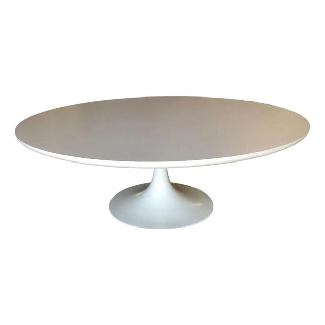 1950s Mid-Century Round Tulip Coffee Table by Eero Saarinen for Knoll For Sale