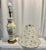 Hollywood Regency Vintage Dorothy Draper Style Porcelain Urn Shape Table Lamp With Yellow Roses & Shade For Sale - Image 3 of 8