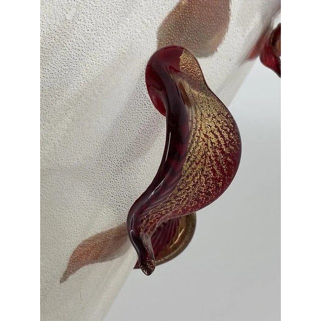 Foglie Vase in Murano Glass by Cleto Munari, Italian, 2004 For Sale - Image 7 of 10