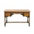 Vintage Western Revival Drawers Turned Decorative Legs Desk For Sale - Image 4 of 16
