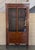 Late 20th Century Louis XVI Style Showcase Vitrine in Walnut with Geometrical Marquetry For Sale - Image 16 of 18
