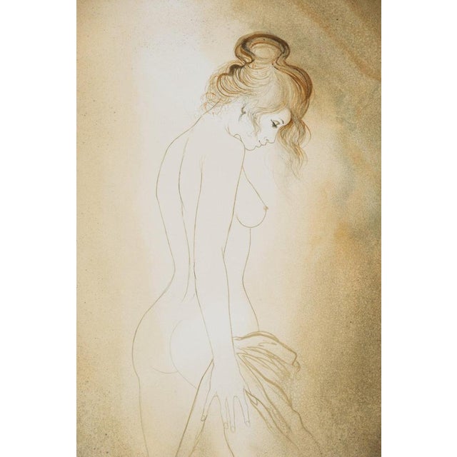 Bernard Charoy (1931-2024) Nude of Virginia Original color lithograph Signed in pencil Marked as Artist's Proof (EA) On...