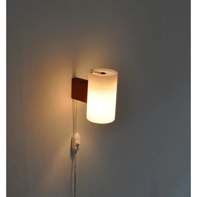 Minimalistic Wall Lamp Designed by Uno & Östen Kristiansson for Luxus, 1960s For Sale - Image 9 of 12